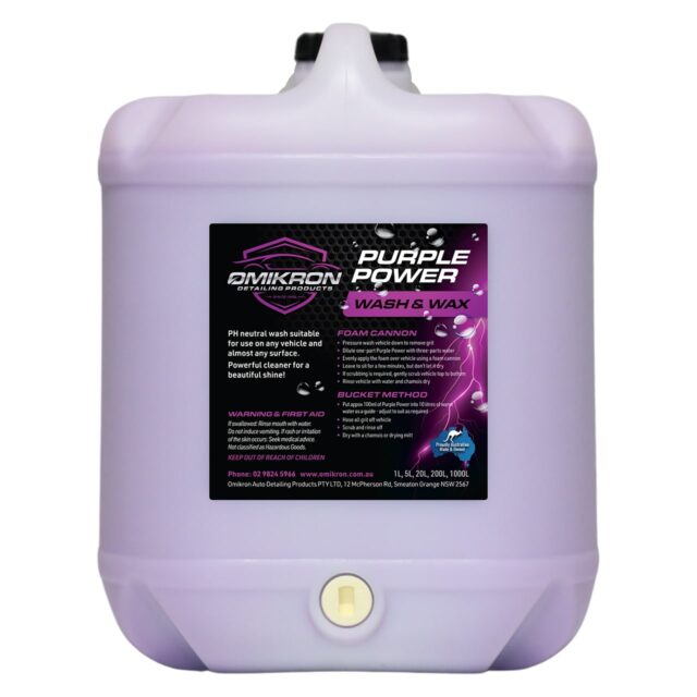 Purple Power Foam Wash & Wax